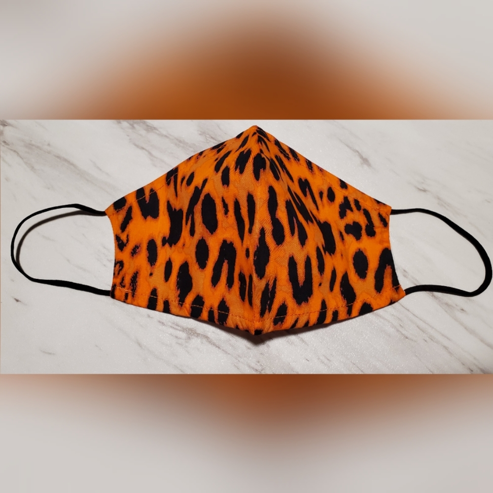 Halloween Theme Animal Print Face Mask